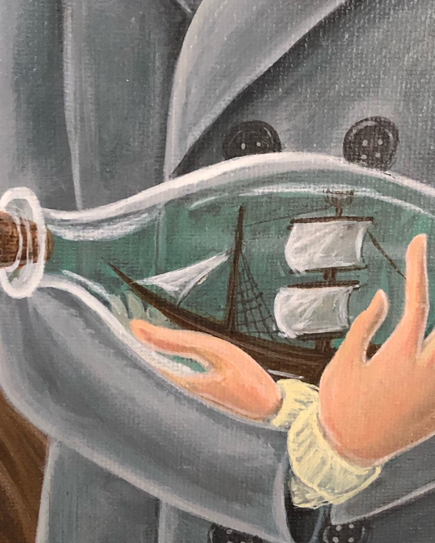 Dream of the Shoreman's Daughter (detail 2)